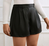 High Waisted Leather Shorts For Women