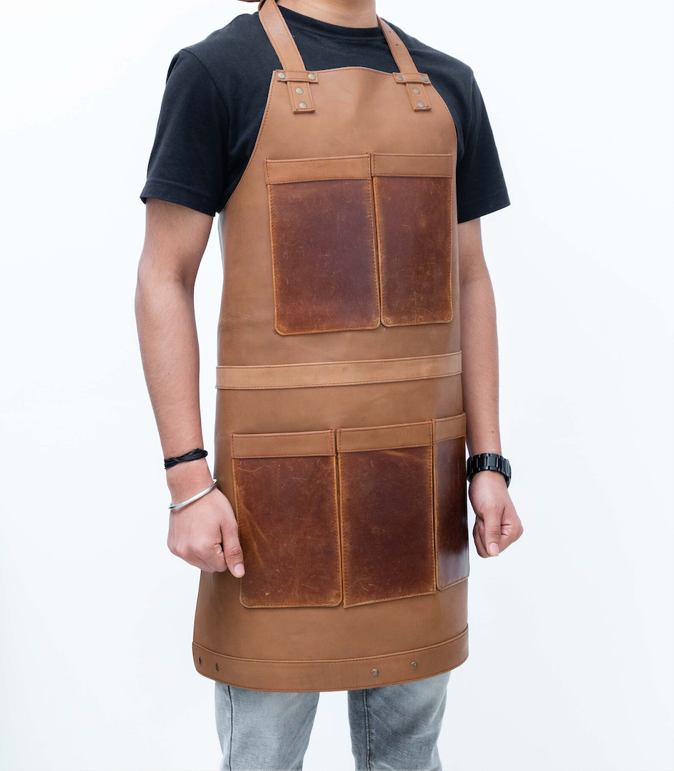 Leather Apron For BBQ Blacksmith Artisans