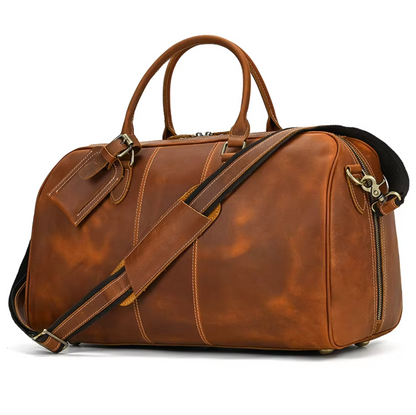 mens leather bags travel
