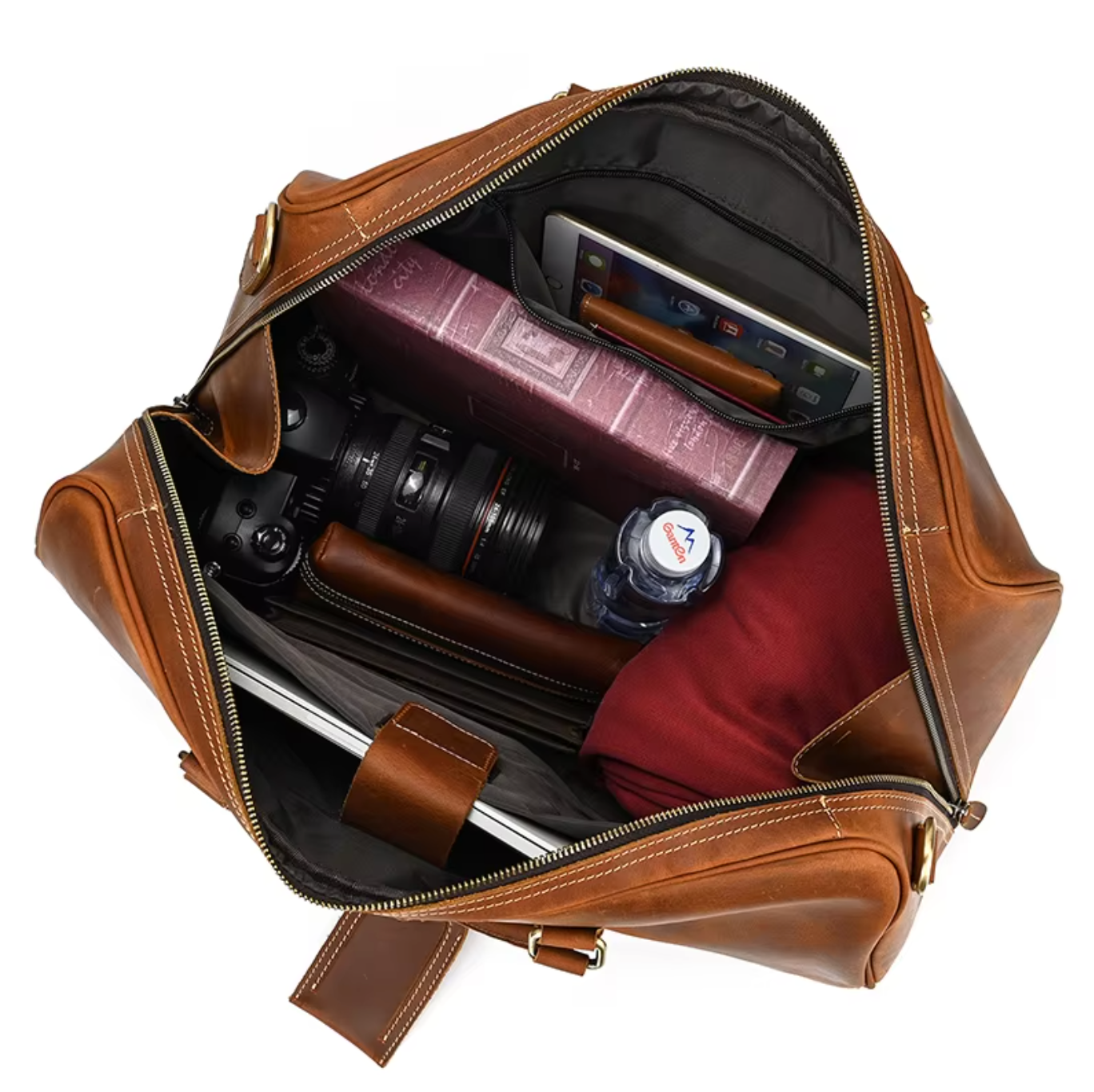 mens leather bags travel