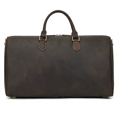 Leather Travel Business Duffle Bag