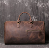 Leather Travel Business Duffle Bag