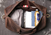 Leather Travel Business Duffle Bag