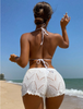crochet shorts women beach summer