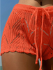 crochet shorts women beach summer