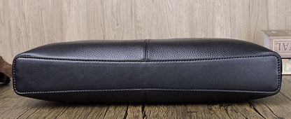 Leather Business Briefcase Messenger Bag