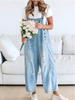 Women's Loose Fit Denim Overall Dress