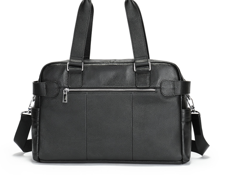 Leather Duffle Bag Large Capacity Travel Weekender