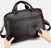 Genuine Leather Business  Office Bag for Men