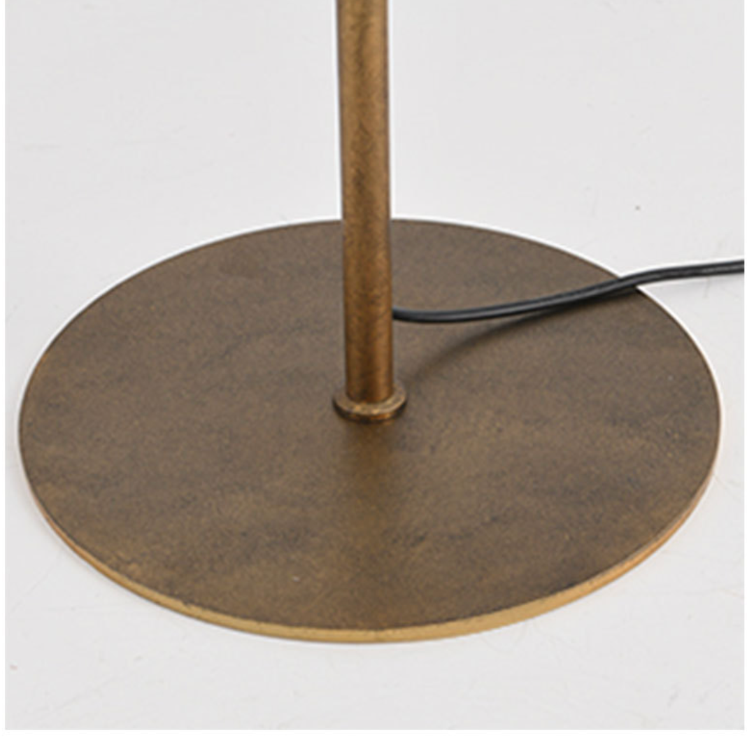 Handwoven Bamboo Floor Lamp Rattan Shade