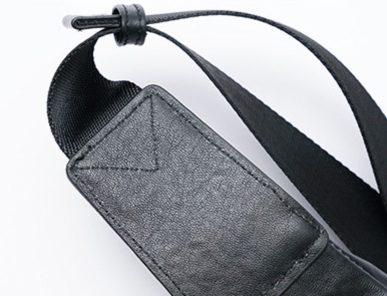 Men’s Leather Waist Bag Crossbody for Travel