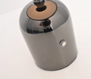 Rechargeable Chrome Mushroom Table Lamp For Bedroom & Desk