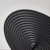 Art Deco Modern Floor Lamp with Disc Shade