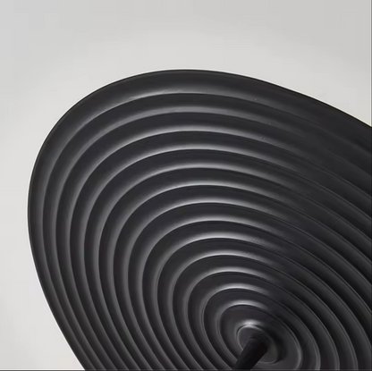 Art Deco Modern Floor Lamp with Disc Shade