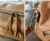 Genuine Leather Crossbody Toast Bag for Women