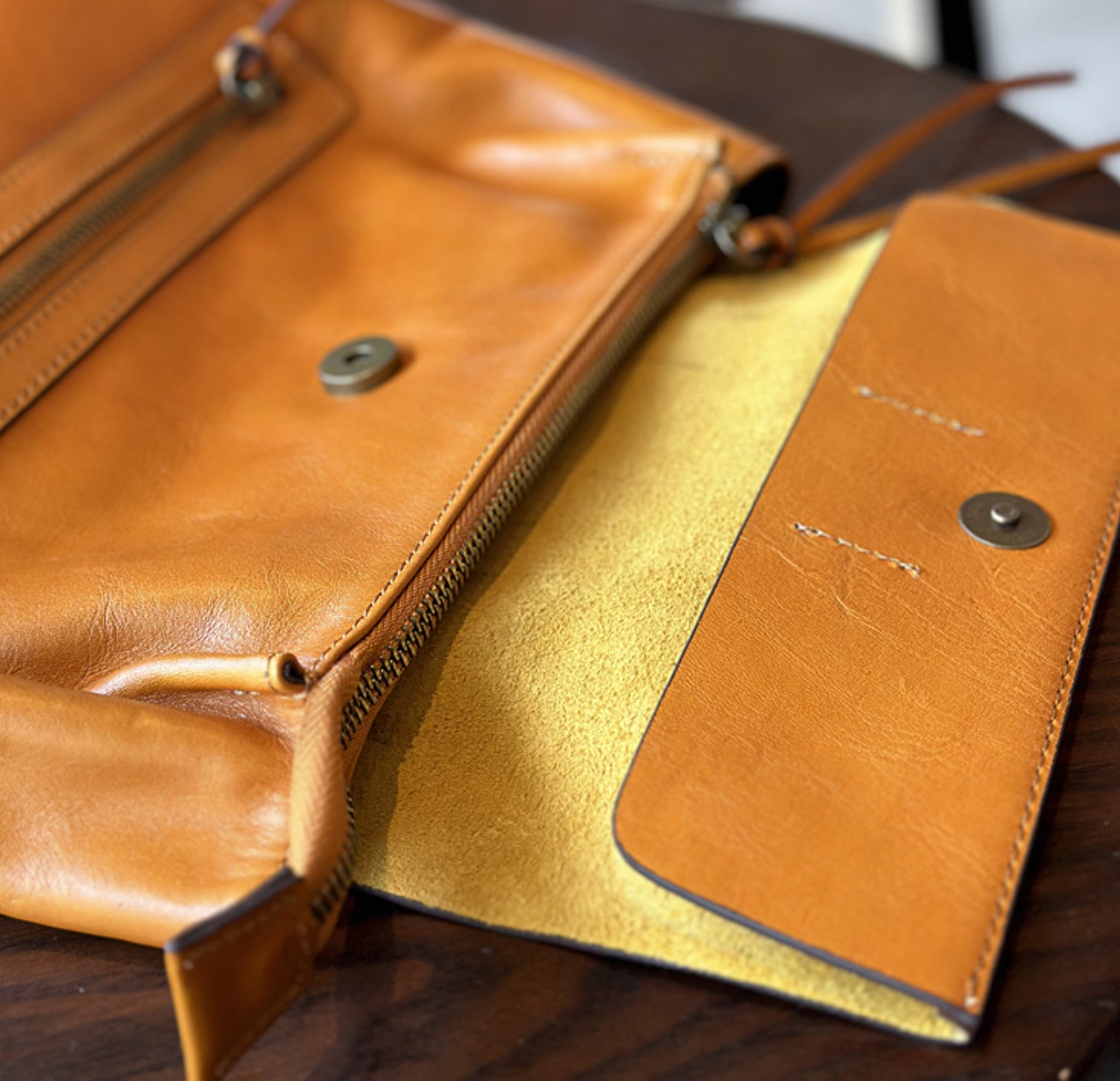 Leather Backpack Women Laptop & Office Use