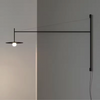 Nordic Adjustable Wall Lamp Minimalist With Frosted Glass Shade