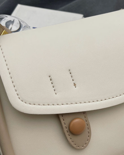 Leather Shoulder Messenger Saddle Bag for Women