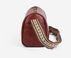 Women’s Genuine Leather Pillow Bag Crossbody Purse