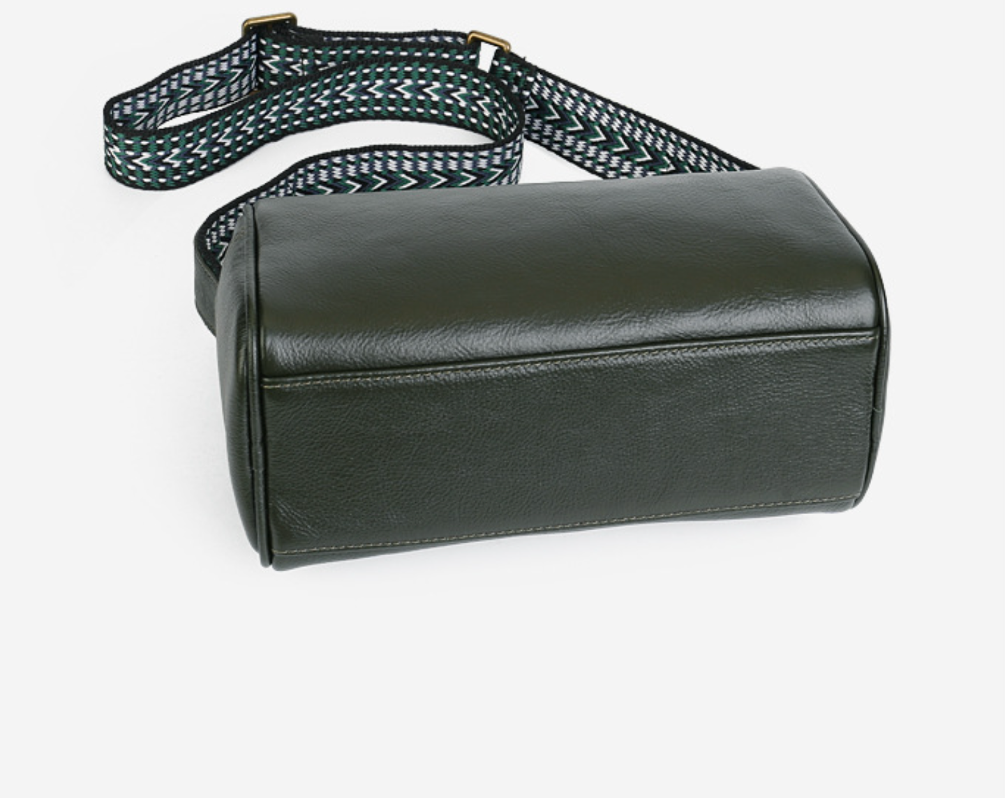 Women’s Genuine Leather Pillow Bag Crossbody Purse