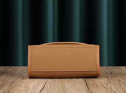 Women’s Genuine Leather Pillow Bag Crossbody