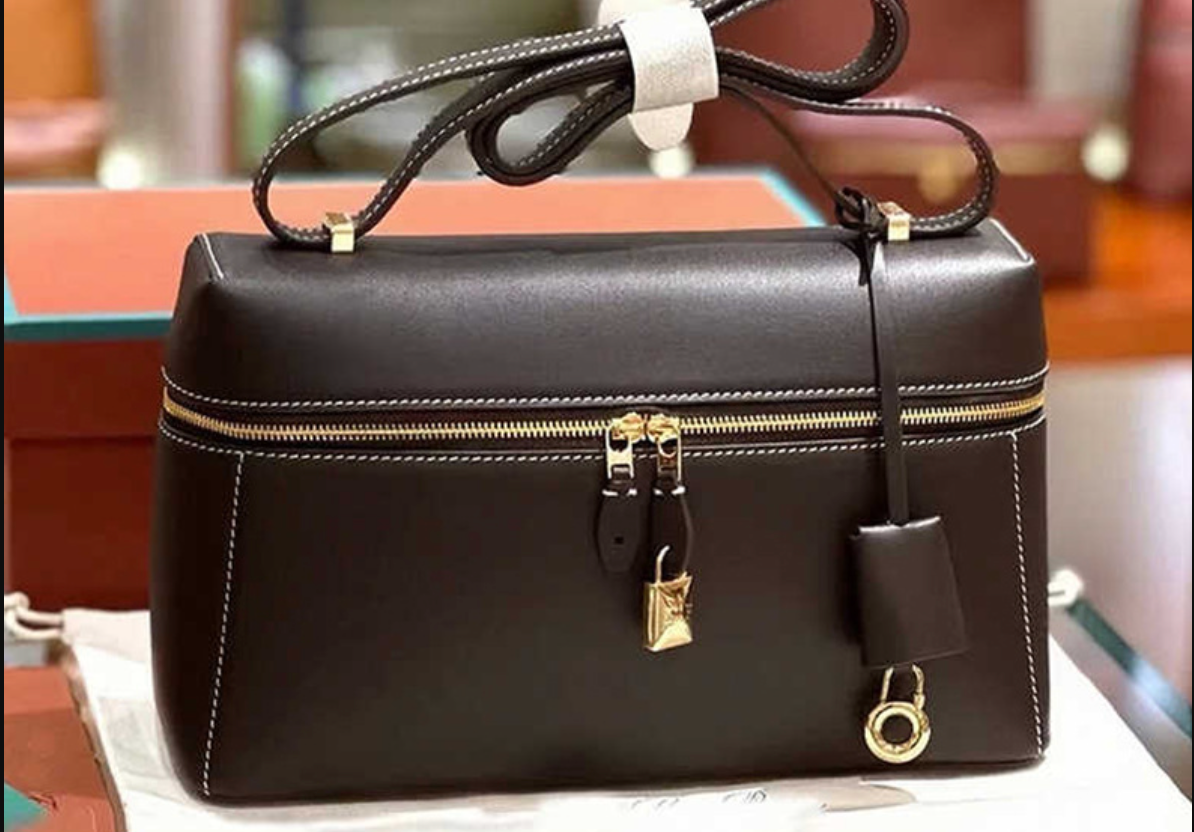 Genuine Leather Crossbody Box Purse for Women Box Purse