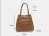 Women Retro Leather Bucket Purse