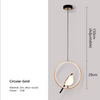 Magpie Bird LED Pendant Lamp Ceiling Chandelier