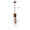 Japanese Wabi Sabi Stone Pendant Ceiling Lamp Chandelier