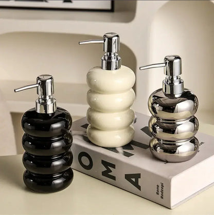 Ceramic Soap Dispenser for Bathroom Accessories Set