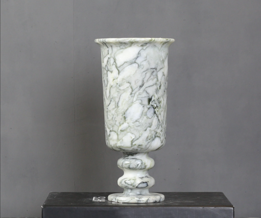 Real Marble Flower Vase for Living Room, Office & Hotel
