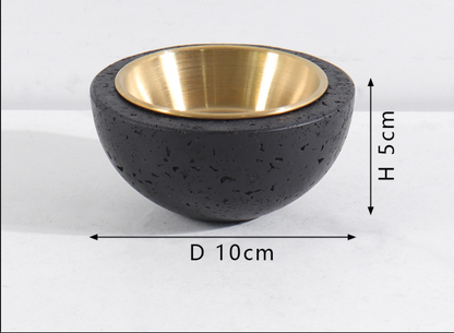 Natural Marble Aromatherapy Burner Stone Incense & Fragrance Diffuser