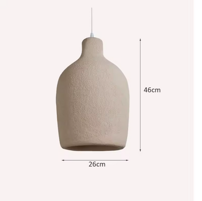 Japanese Wabi Sabi Pendant Ceiling Lamp Dining Room Chandelier