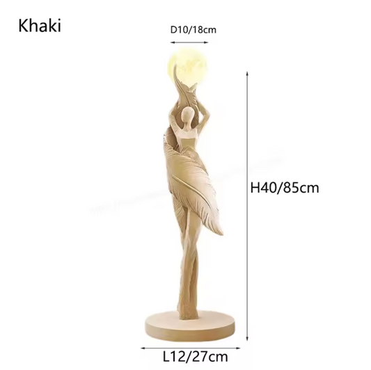 Rechargeable Retro Floral Table Lamp French Pastoral