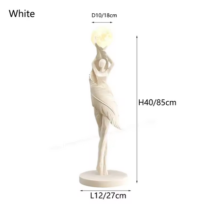 Rechargeable Retro Floral Table Lamp French Pastoral