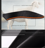Women’s High Waist Sheepskin Flare Leather Pants Slim Fit Ankle Length