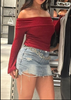 denim mini skirts for women