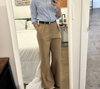 High waist wide leg dress pants for women