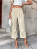 High waist wide leg dress pants for women