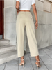 High waist wide leg dress pants for women
