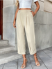 High waist wide leg dress pants for women