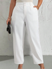 high waisted white dress pants women