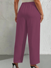 high waisted white dress pants women