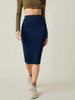 High Waist Below Knee Pencil Skirts