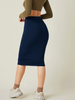 High Waist Below Knee Pencil Skirts