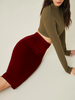 High Waist Below Knee Pencil Skirts