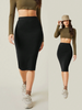 High Waist Below Knee Pencil Skirts