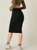 High Waist Below Knee Pencil Skirts