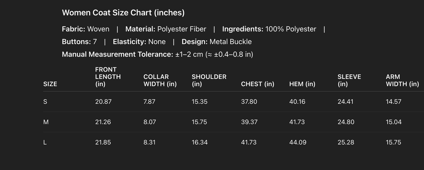 Women’s Wool Blend Cropped Jacket with Gold Metal Buttons