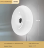 Nordic Donut Wall Lamp Bauhaus Touch Dimming Bedroom Light